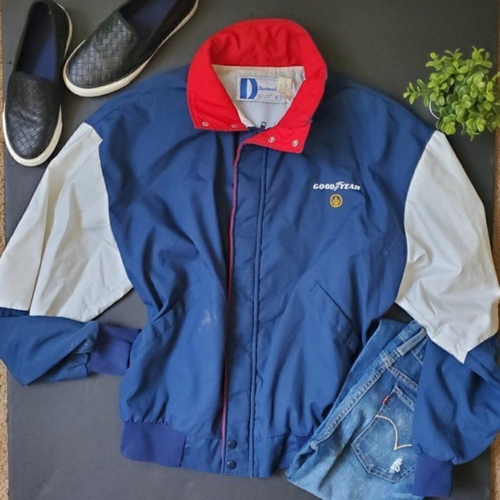 Vintage goodyear windbreaker Jacket